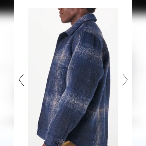 Abercrombie & Fitch Sherpa Lined Shirt Jacket Sz.XS NWT - Picture 3 of 13